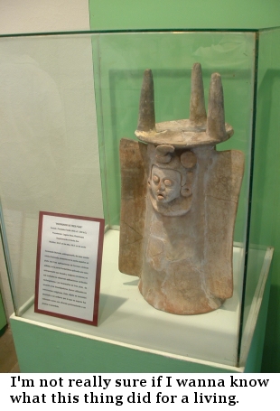 More weird-ass pottery from the pre-Columbian indigo guys.